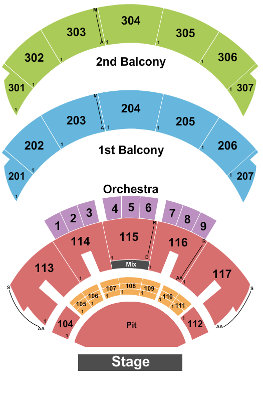 Hard Rock Live At The Seminole Hard Rock Hotel & Casino Guns N' Roses Seating Chart